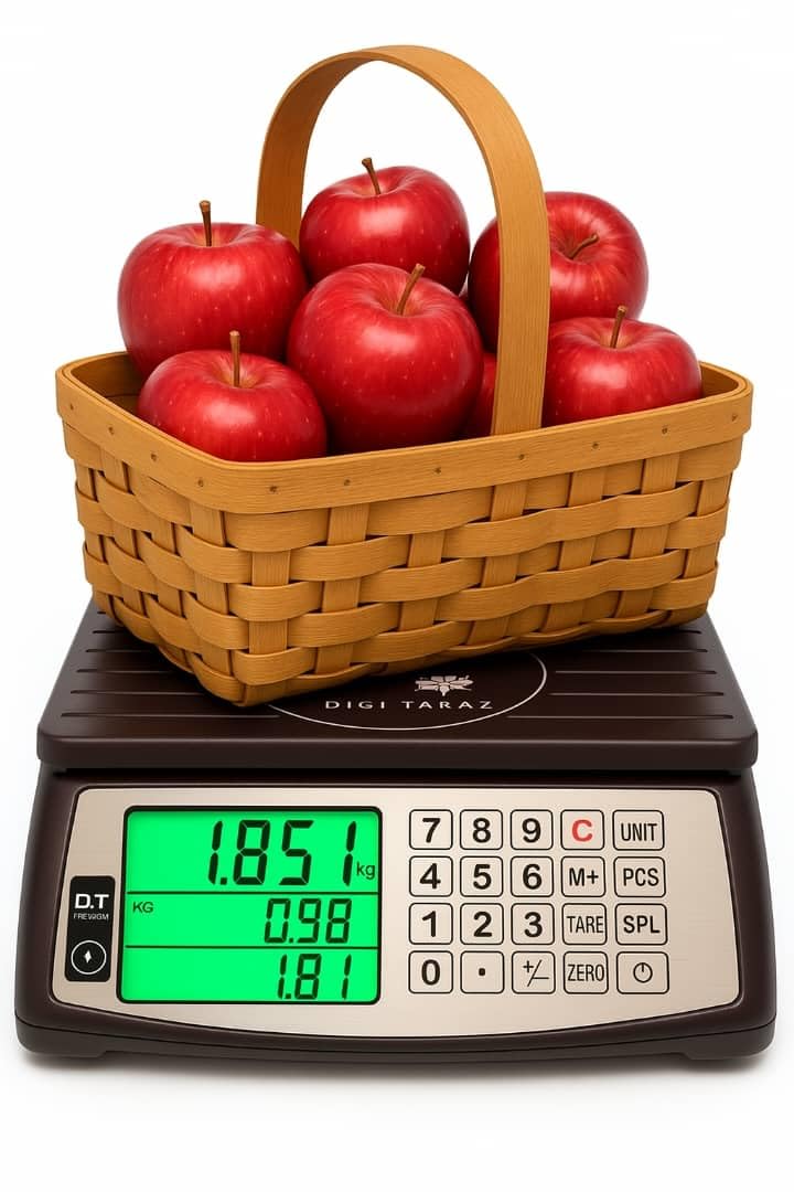 DIGI TARAZ Price Computing Scale, Commercial Food Scale, Counting Function,66lb/30kg,1g, Rechargeable, Waterproof Design, Stainless Steel Keys,Large LCD for Produce, Farmers Market, Grocery, Deli, Meat, Retail - Image 3